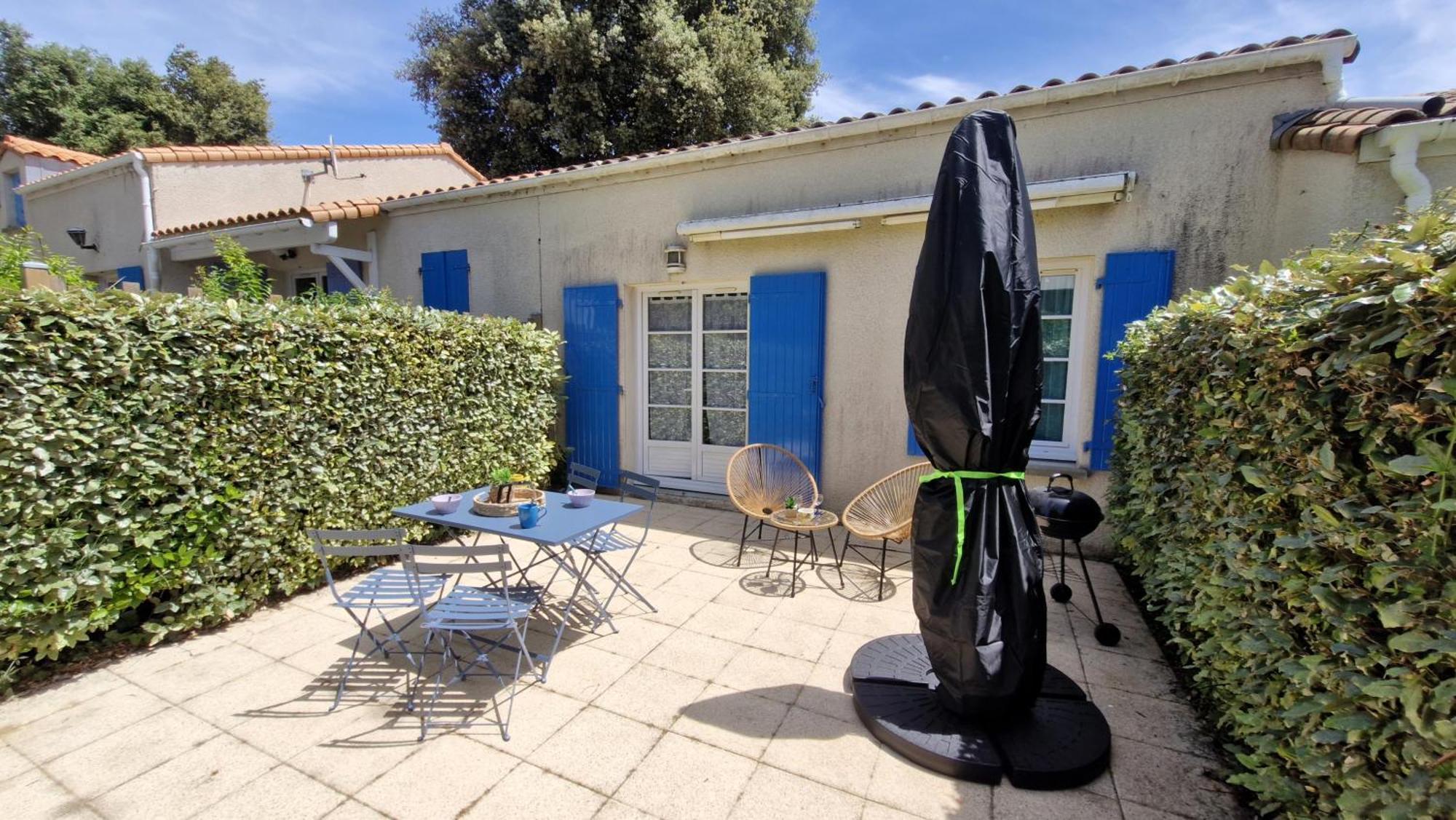 Meschers Sur Gironde - Maisonnette De Vacances - Terrasse - Proche Plage Exterior photo